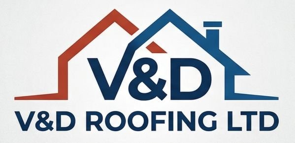 logo v&d roofing ltd