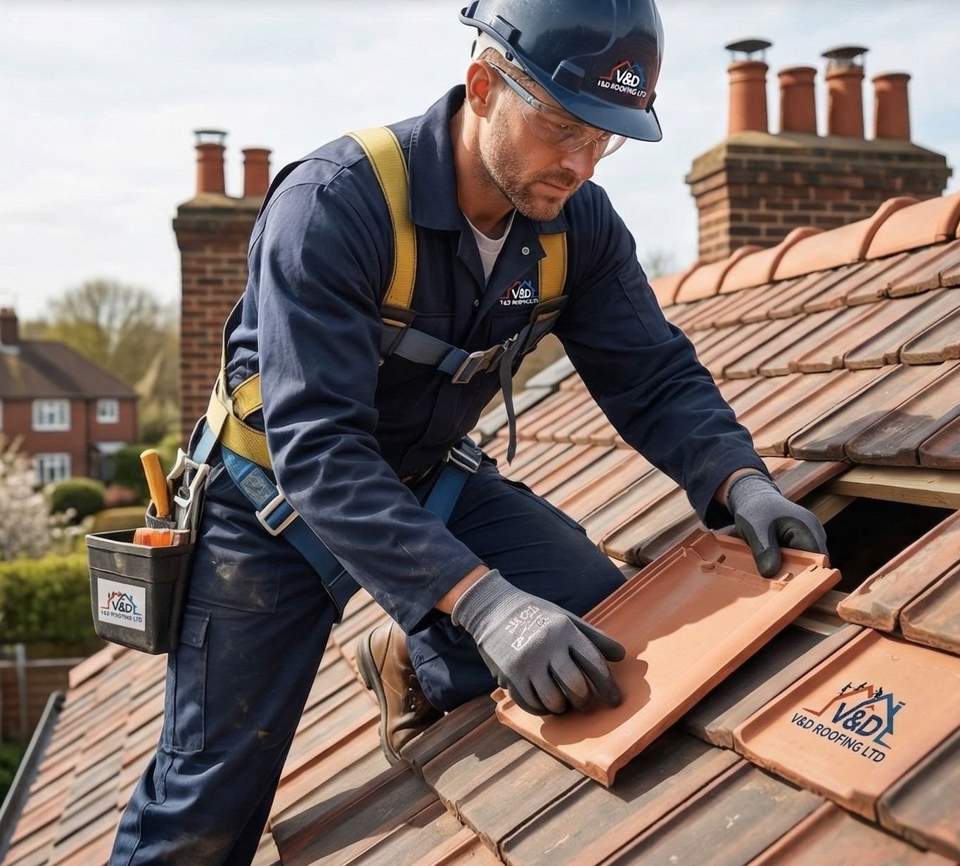 v&d roofing redditch services